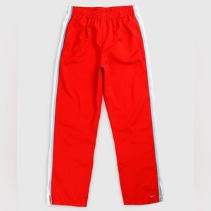Nike Vintage Y2K Windbreaker Pants Orange Sz S